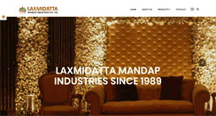 Desktop Screenshot of laxmidatta.com